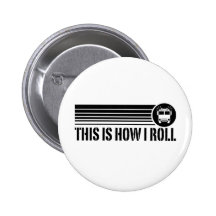 Funny Firefighter Pinback Button