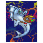 Funny Fish Artist Flyer