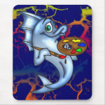 Funny Fish Artist Mousepads