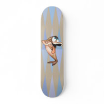 Funny Fish In Love Skate Deck