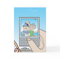 Funny Fishing Birthday Card