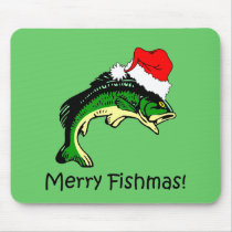 Funny fishing Christmas