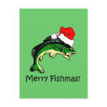 Funny fishing Christmas
