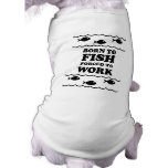 Funny fishing pet clothing