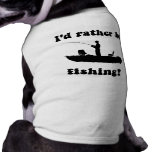 Funny fishing pet clothing