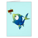 Funny Fishing Fish cards