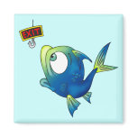 Funny Fishing Fish magnets