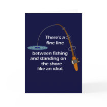 Funny Fishing Greeting Card