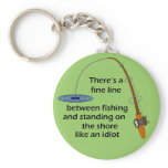 Funny Fishing Keychain