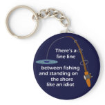 Funny Fishing Keychain