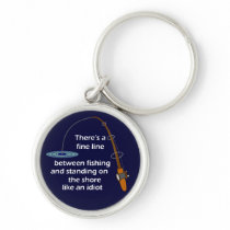Funny Fishing Keychain