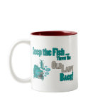 Funny Fishing Mug  Fishing Humor Keep the Fish