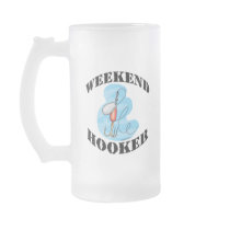 Funny Fishing Mug  Fishing Humour Weekend Hooker