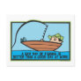 Funny Fishing Postcard