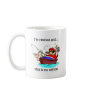 Funny fishing retirement mug
