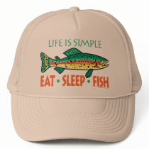 Funny Fishing Saying Mesh Hats