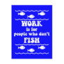 Funny fishing saying post cards