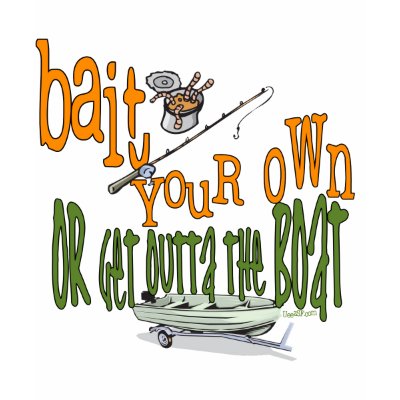 Funny Fishing Shirt Fishing Humour Fishing Bait by UTeezFishing