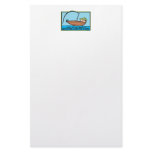 Funny Fishing Custom Stationery