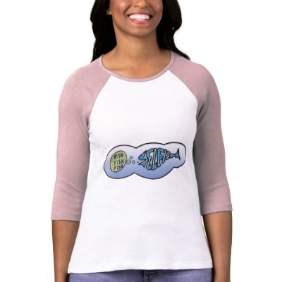 Funny Fishing T-Shirt Fishing Humour Fishy Selfish by UTeezFishing