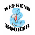 Funny Fishing T-Shirt Fishing Humour Weekend Hooke