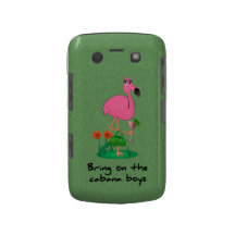 Funny Flamingo Blackberry Bold Case