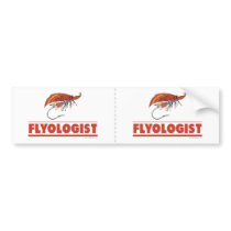 Funny Fly Fishing Bumper Stickers