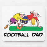 Funny Football Dad Father's Day Mouse Pads
