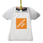 Funny Football Dad Gifts Christmas Ornament