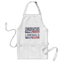 Funny Freedom/Free Dumb Apron aprons