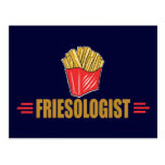 Funny French Fries Postcard