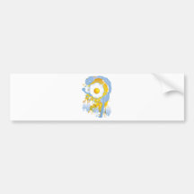 Funny_Fried_Egg Bumper Sticker
