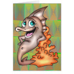 Funny Friendly Fish Greeting Card