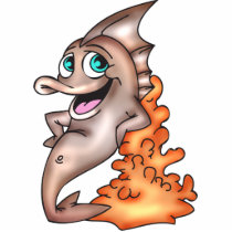 Funny Friendly Fish Photo Cut Out