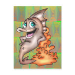 Funny Friendly Fish Post Card