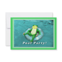 Funny Frog Pool Party