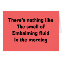Funny Funeral Director Gifts Cards