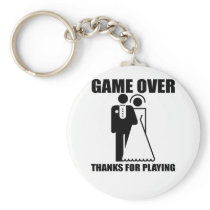 Funny, "Game Over" Wedding design