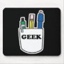 Funny GEEK Pocket Protector Mouse Mat