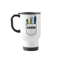Funny GEEK Pocket Protector Coffee Mugs