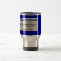 Funny Geek Saying Travel Mug