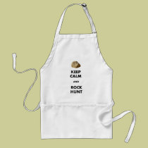 Funny Geologist Gifts "Keep Calm and...." aprons