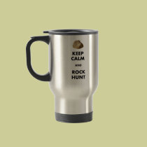 Funny Geologist Gifts "Keep Calm and...." mugs