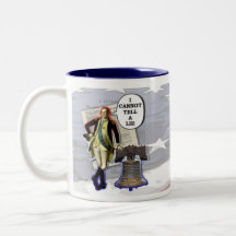 Funny George Washington Mugs & Cups