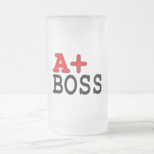 Funny Gifts for Bosses : A+ Boss Mugs