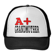Funny Gifts for Grandmothers : A+ Grandmother Hat