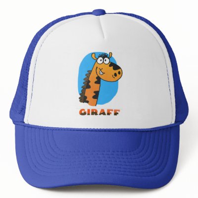 Funny Giraffe Hats by Toonboy