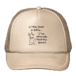 Funny Goat Dirty Shirt Hat