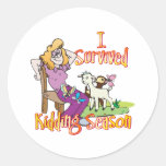 Funny Goat Kidding Season Goat Gifts Sticker