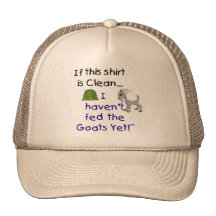 Funny Goat SHirts Mesh Hat